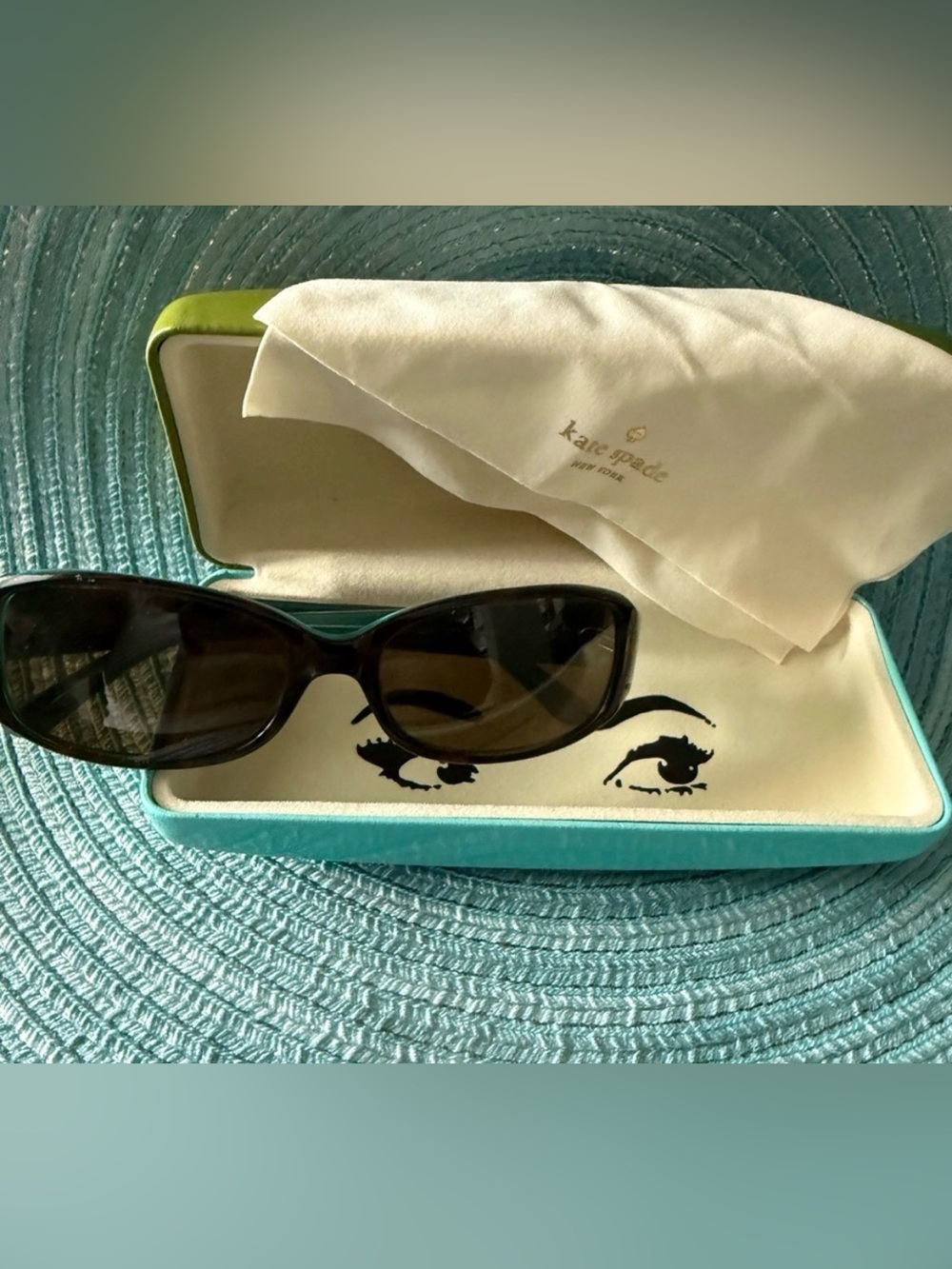 kate spade Black/Brown Gradient Women's Sunglasses